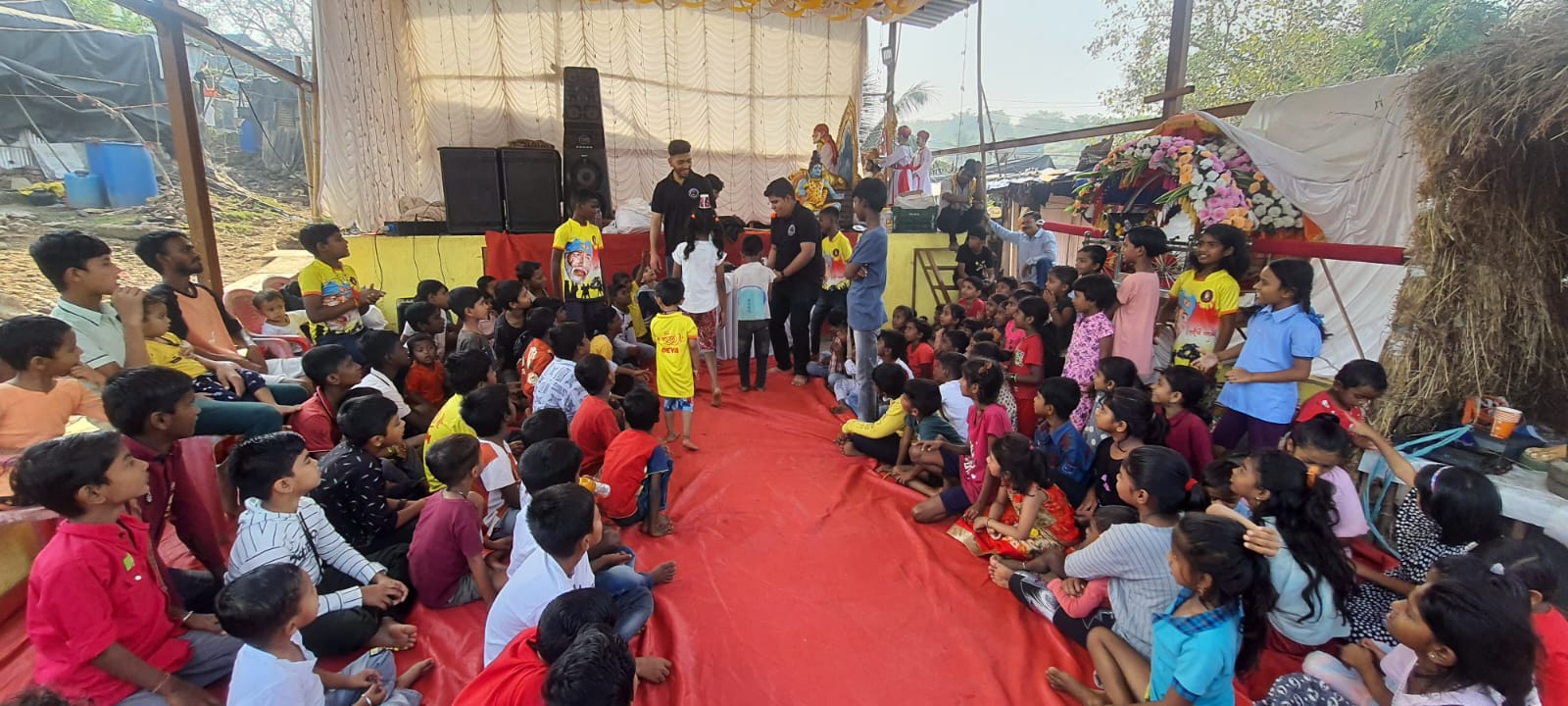 Spreading Joy in the Slums!